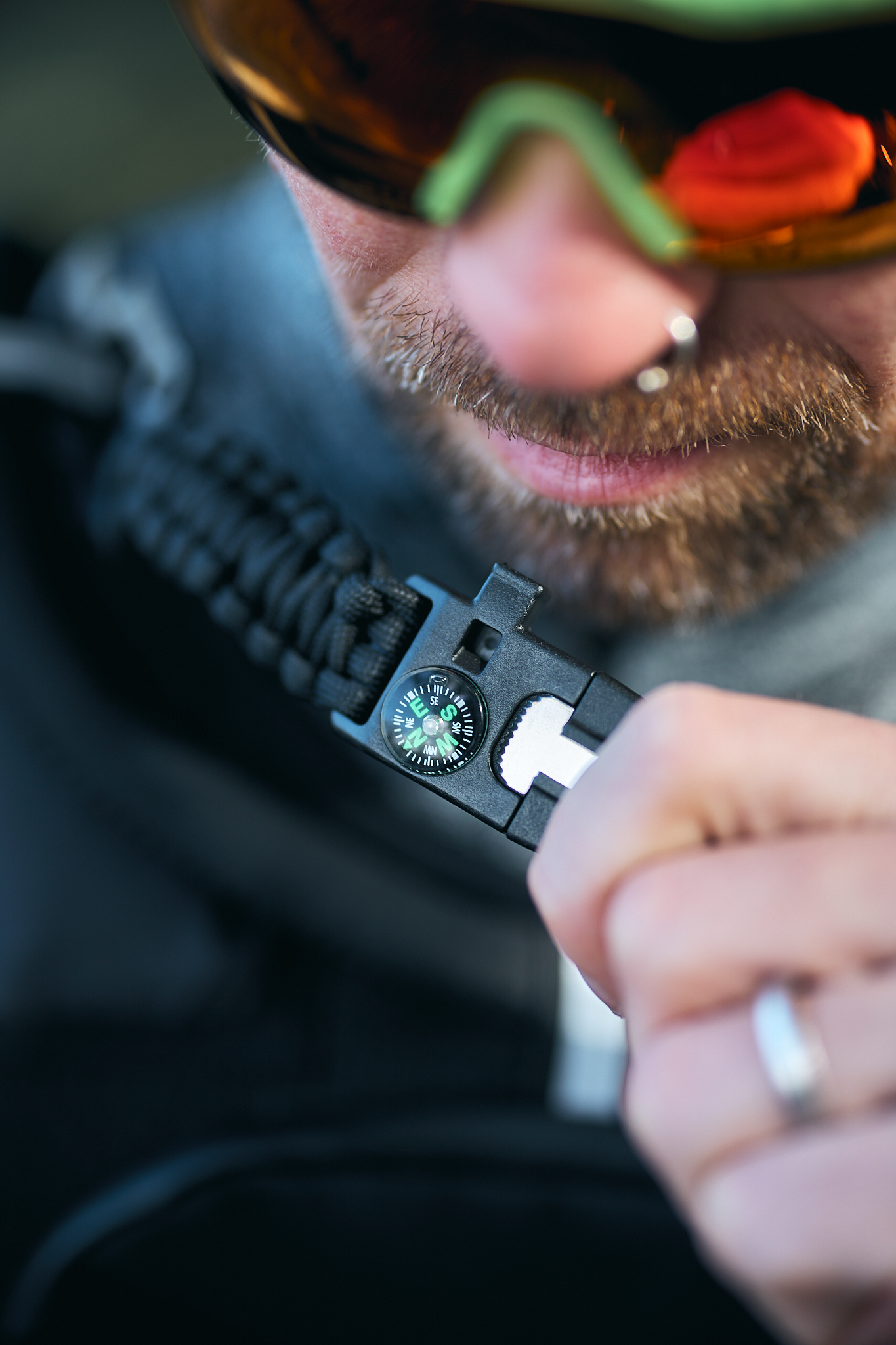 Run Ultra vest with integrated safety whistle